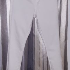High Waist White Jeans