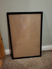 Large black frame 50 x 75, perfect for posters and prints