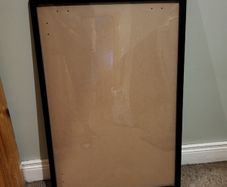 Large black frame 50 x 75, perfect for posters and prints