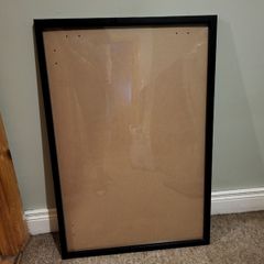 Large black frame 50 x 75, perfect for posters and prints