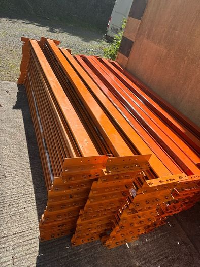20 Ft Double Bay Pallet Racking - Large Quantity Available