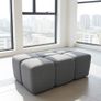 Boucle Bubble Pouffe Ottoman  Unique Design Image 5