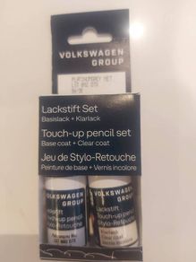 vw silver touch up paint