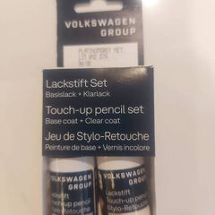 vw silver touch up paint