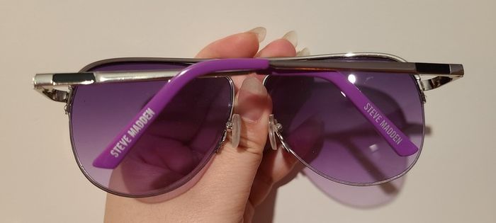 Steve Madden Purple Sunglasses