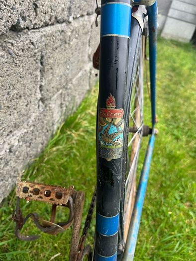 vintage falcon bicycle designed ernie clements san remo equipe model
