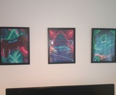 Gamer Canvas Posters ( framed )