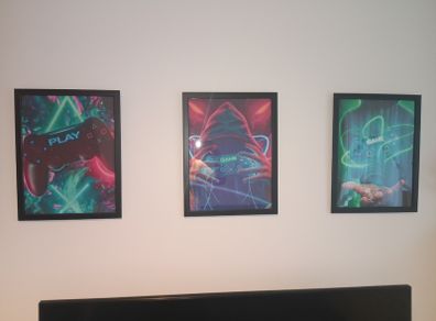 Gamer Canvas Posters ( framed )