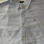 Tommy Hilfiger Blue Striped Oxford Shirt  L Image 3
