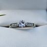 18ct White Gold Diamond Engagement Ring Image 4