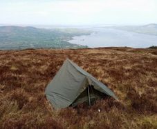 Army tent. French army F1 tent