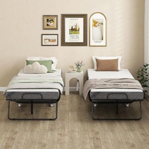 Folding Guest Bed with Mattress