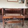 Antique Art Deco Metamorphic Side Table Tea Trolley 1920s Image 7