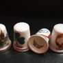 Collection of Bone China Irish Themed Thimbles Image 6