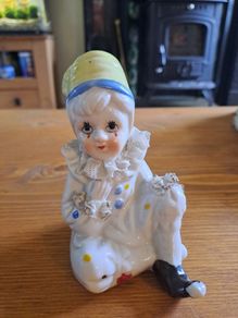 Vintage Sophia Ann clown figurine