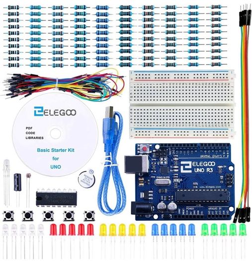 UNO Project Basic Starter Kit with Tutorial and UNO R3 Board Compatible with Arduino IDE for Beginner (FREE POSTAGE)