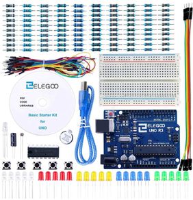UNO Project Basic Starter Kit with Tutorial and UNO R3 Board Compatible with Arduino IDE for Beginner (FREE POSTAGE)