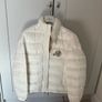White Moncler Coat men Image 7