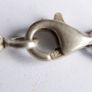 Vintage 925 Sterling Silver Tube Style Bracelet length 7,5" - 4,1g Image 7