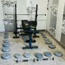 Barbell Dumbbells Weights Rack Bench Image 6