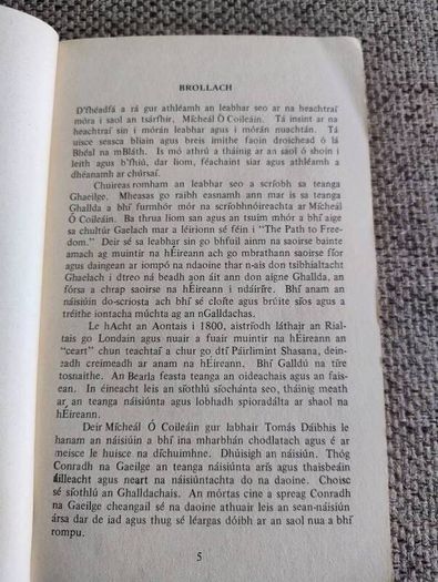 Miceal O Coileain Michael Collins le Padraig O Braoin 1985 Eigse na Mainistreac in very good condition with some wear to the cover see all photos a very scarce book with a small publication FREE TRACKED POSTAGE INCLUDED