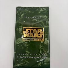 Star Wars Dagobah 9 Card Expansion Pack Revised Edition New Sealed Trading Card