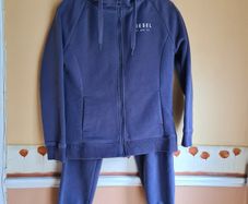 womens DIESEL ATH tracksuit purple mauve top Size medium Bottoms Size small