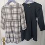 Two Girls Winter Dresses Age 6-7 Image 2