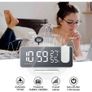 Digital Projection Alarm Clock with Large LED Screen Alarm, Fm Radio, Humidity, Thermometer Image 6