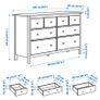 IKEA Hemnes Chest of 8 Drawers Image 4