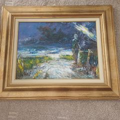 Impressionist Oil Painting by Shaw