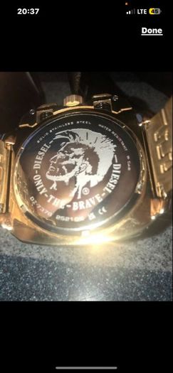Diesel watch gold