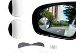 2pcs Car Van Camper Trailer Mirror Wide Angle Car Blind Spot Mirrors 360 Adjustable Auxiliary Rearview Mirrors HD Frameless Small Round Mirror