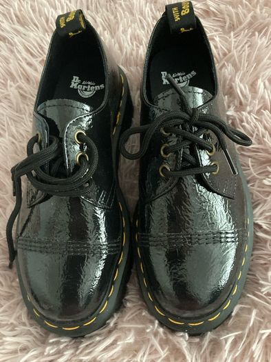Dr Marten patent leather shoes