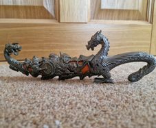 Dragon Design Knife with Sheath