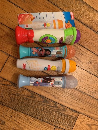 toy microphones