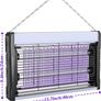 NEW SALE | 3200V Electronic Insect and Fly Killer,USB Plug Powerful Fly Trap Bug Zapper Indoor Outdoor,Fly Zapper Attracting Mosquito with UV Light for Kitchen,Home,Indoor Garden Yard Image 3