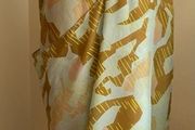 Acne Studios Silk Magenta Camo Full Length Dress Nwt Size 34 Xs