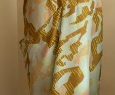 Acne Studios Silk Magenta Camo Full Length Dress Nwt Size 34 Xs