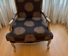Roche Bobois Louis XV style arm chair