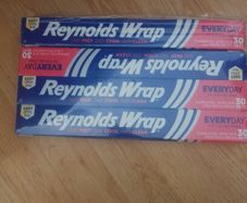 Reynolds Wrap Aluminum Foil (30 Sq Ft (Pack of 4)