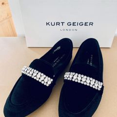 Kurt Geiger velvet Loafers flats shoes