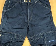 Vintage Quiksilver Surfwear Cargo Jean Shorts Mens Large Blue - Y2K