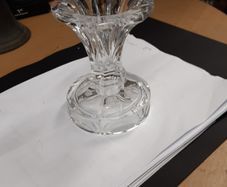 Vase stubby glass