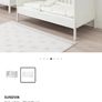 Ikea cot bed sundvik brown with mattress Image 4