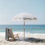 New oversized 100% cotton Lauren navy stripe beach towel by business and pleasure Image 7