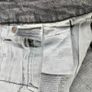 Levi's 512 Tapered Jeans Slim Fit - Premium Big E W34 L24 Washed Black/Grey Image 7