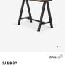kitchen island table + 2 chairs Image 10