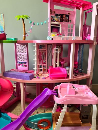 Barbie Doll House, Boat, car, Dolls and Accessories