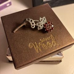 Vintage Sterling Silver Brooch Pin by Silverwood Irish Jewellery